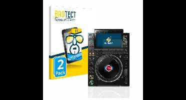BROTECT - Screenprotector voor Pioneer CDJ 3000 - Folie Beschermfolie transparant 2 Stuks