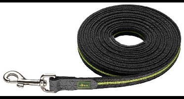 Hunter Trainingslijn Hond Visby Geel Super Grip 500 cm