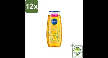Nivea – Douchegel – Exotic Feeling – 250 ml - Voordeelverpakking - 12 stuks - Douchegel - Tropische geur