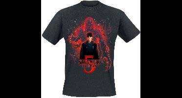 Stranger Things Season 5 - Poster Sorcerer Will Versus Vecna Heren T-shirt - zwart - XL