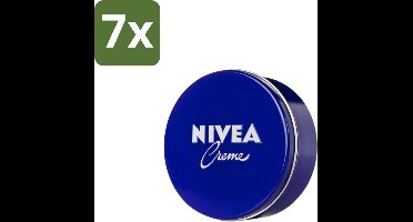 Nivea – Crème – Voor Gezicht, Handen en Lichaam – 250 ml - Bulkverpakking - 7 stuks