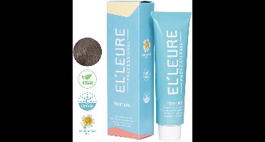 Elleure Haarverf - Teinture 7.1 midden asblond - 100 ml