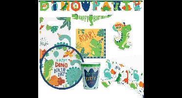 RIETHMULLER - Dino pakket 51 stuks voor verjaardag