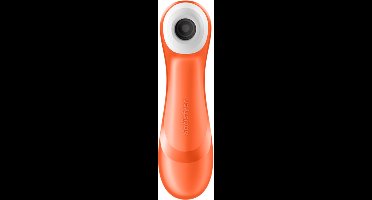Satisfyer Pro 2 trillingen Oranje, drukgolven en trillingen, 2 afzonderlijke motoren, batterijtechnologie, waterdicht