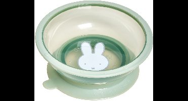 Nijntje Zuignap Kom - 16 cm - Groen