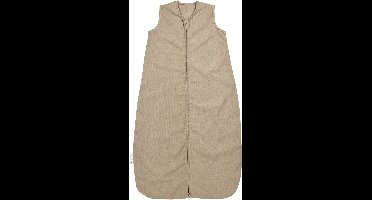Meyco Baby Studio Collection Linnen Baby Slaapzak - Taupe - 90cm - 0.5 TOG