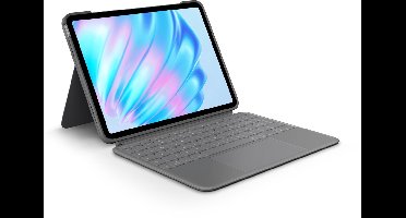 Logitech Combo Touch QWERTZ Duits Smart Connector Grijs