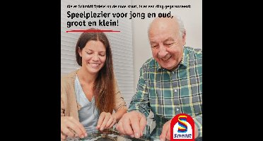 Schmidt Spiele - Kleurrijke dierenwereld in de jungle - Legpuzzle - 100 stukjes