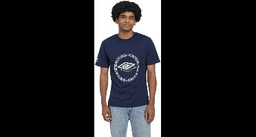Umbro Byron T-shirt Met Korte Mouwen Blauw M Man