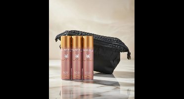 Gloria Vanderbilt Perfumed Deodorant Spray Set – 3 x 150 ml in een toilettasje