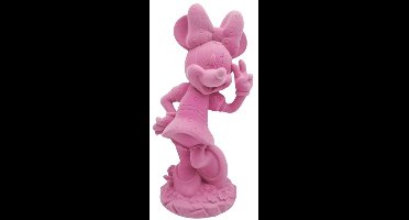 Disney Home 3D Statue - Flocked Minnie Mouse