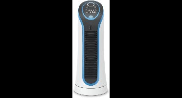 Core® Ventilator toren - Ventilator staand - Torenventilator - Wit / Zwart - 19cm x 19cm x 44cm