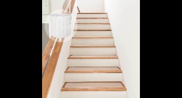 YOZHIQU Transparante antislip trapmatten - 15 stuks - Antislipstrips - Zelfklevende antislip trapmatten - Trapbescherming - 10 x 60 cm