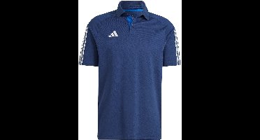 adidas T-shirt Heren Tiro 23 Competition Poloshirt Donkerblauw - Maat L