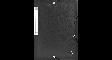 Exacompta 25x Cartobox Archiefdoos Rug 25mm - A4 (vlak geleverd) - Zwart - 18516H