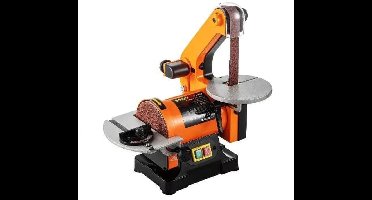 Vevor - Multischuurmachine - Multitool - Schijf Bandschuurmachine - 250W - 230V - 50Hz - 3600rpm - Oranje