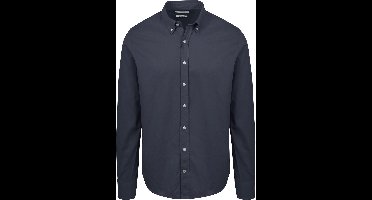King Essentials The Tommy Overhemd Antraciet - Maat XL - Heren