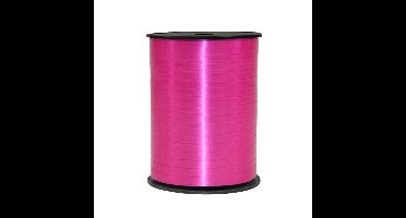 Krullint pink 5mm x 500meter /Cadeaulint / Sierlint / Verpakkingslint/decoratie/ kado