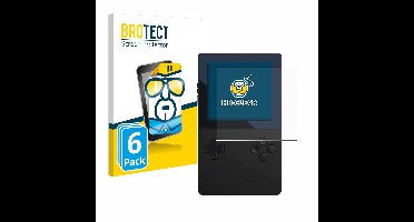 BROTECT - Screenprotector voor Analogue Pocket - Folie Beschermfolie transparant 6 Stuks