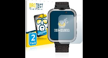 BROTECT - Screenprotector voor Pthtechus X32 - Folie Beschermfolie transparant 2 Stuks