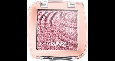 Deborah Milano Color Lovers Eyeshadow 05 Intense Pink – Mono Oogschaduw Met Ultrazachte Velvety Textuur – Rijke Roze Kleur – Tot 12 uur Houdbaar – Waterproof & Veelzijdig (Droog Of Nat Te Gebruiken) – Intense Glam Oogmake-Up