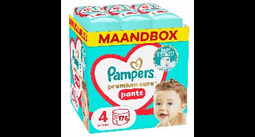 Pampers - Premium Protection Pants - Maat 4 - Maandbox - 176 stuks - 9/14 KG