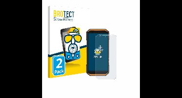 BROTECT - Screenprotector voor Ulefone Armor X32 - Folie Beschermfolie matte 2 Stuks