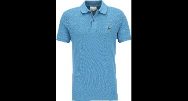 Lacoste Slim Fit polo - bodemloos middenblauw