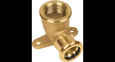Bonfix M-press RK-water muurpl. 3/4” bi.dr. x 22 mm (sil)