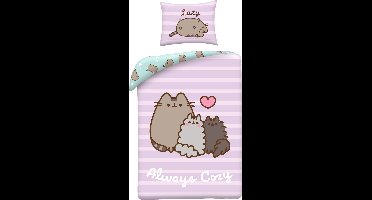 Pusheen Dekbedovertrek Always Cozy - 140 x 200 cm + 70 x 90 cm - Polyester