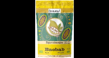 Baobab doypack superfoods 125 g de poudre (Citrus)|Baobab doypack superfoods 125 g of powder (Citrus)|Superaliments baobab doypack 125 g de poudre (Agrumes)