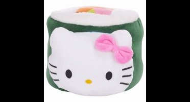 Hello Kitty (Blauw) Sushi Roll Pluche Knuffel 25 cm