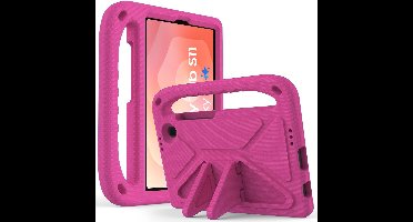 Kinder Tablet Hoes geschikt voor Samsung Galaxy Tab S11 – Roze