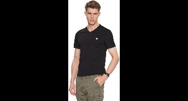 T-shirt met V-hals Guess Core