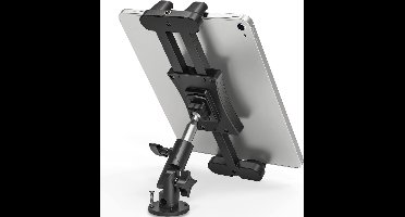 Tablet Houder voor Auto Dashboard en Keuken - Verstelbare Standaard voor iPad, iPhone en Smartphones - Muurbevestiging - Geschikt voor 4.7-13.5 Inch Tablets - Handig in Keuken, Slaapkamer en Badkamer