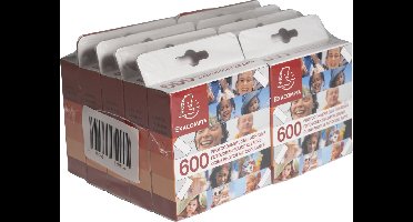Exacompta 10x Etuis 600 zelfklevende fotohoeken - Transparant - 12990E