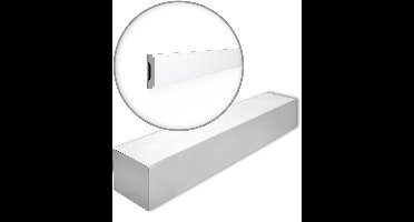 NMC WD1-box WALLSTYL Noel Marquet 1 doos 23 stukken Wandlijst modern design wit | 46 m