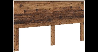 vidaXL - Hoofdbord - Oudhout - Geconstrueerd - hout