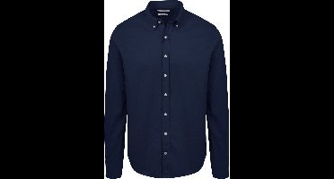 King Essentials The Tommy Overhemd Donkerblauw (navy) - Maat S - Heren