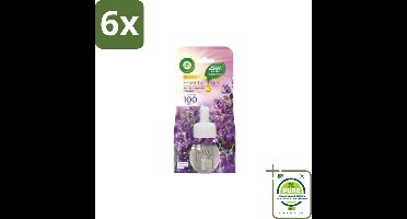 Air Wick – Electric Navulling – Lavendel – 19 ml - Voordeelverpakking - 6 stuks - Luchtverfrisser - Geurverspreider