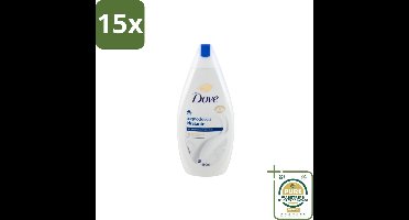 15 x Dove – Douchegel – Hydraterend – 450 ml - Grootverpakking - Douchegel - Hydraterende Douchegel - Huidverzorging - Milde Douchegel - Zachte Huid