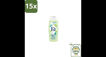 15 x Fa – Douchegel – Yoghurt Aloe Vera – 250 ml - Grootverpakking - Douchegel Yoghurt Aloë Vera - Milde Reiniging - Hydraterende Douchegel - Verzorgende Douchegel - Gevoelige Huid
