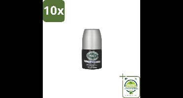 10 x Brut – Deodorant Roller – Musk - 50 ml - Grootverpakking - Anti-transpirant Roll-on - Muskusgeur - Mannelijke Uitstraling - Langdurige Bescherming - Frisheid