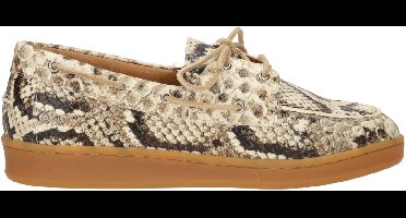 PIEDI NUDI DAMES INSTAPSCHOENEN BEIGE PORTA 05.07 BEIGE SNAKE maat 41
