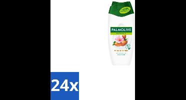 24 x Palmolive – Douchecrème – Naturals Almond & Milk – 500 ml - Douchecrème - Huid Verzorgen - Natuurlijke Reiniging - Zachte Huid - Hydraterende Douchecrème