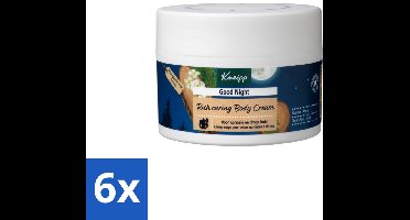 Kneipp – Bodycrème – Good Night Alpenden & Amyris – 200 ml - Voordeelverpakking - 6 stuks