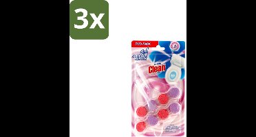 At Home – Toiletblok – Lavendel – 2-delig - Bulkverpakking - 3 stuks