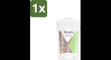 1 x Rexona Deodorant Stick Cream Maximum Protection Sport Strength 45 ml - Anti-transpirant - Sport - Zweet - Geur - Deodorant