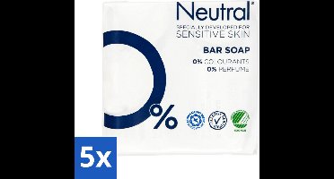 Neutral Zeeptablet 2 x 100 gr - Bulkverpakking - 5 stuks