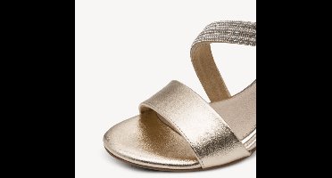 Marco Tozzi Dames Sandaal | Goud | Maat: 40